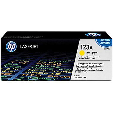 HP 123A Q3972A YELLOW OEM GENUINE YELLOW TONER FOR
